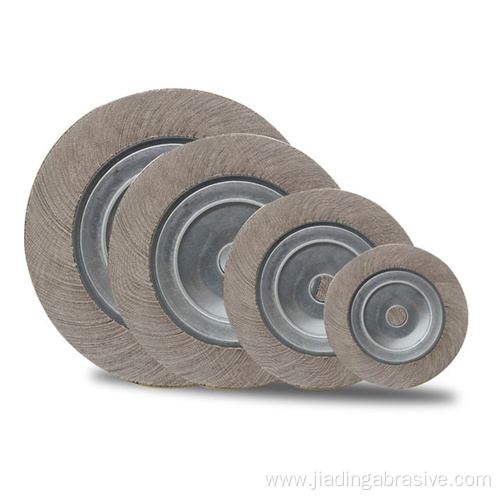 abrasive chucking flap wheel for grinding metal marble